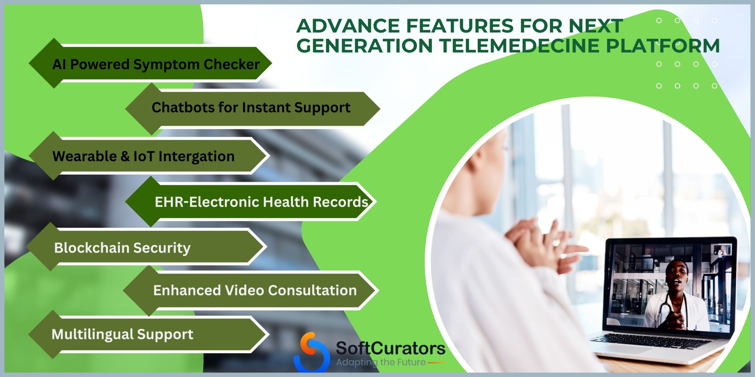 Advanced Features for a Next Generation Telemedicine Platform