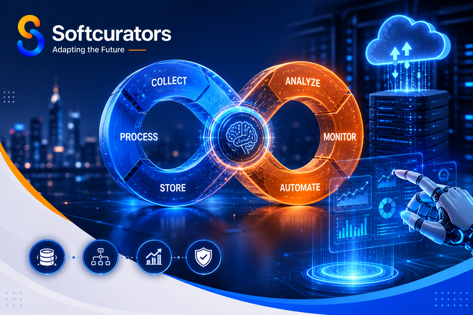 AI-Powered DataOps Complete Guide 2026 Hero Banner by Softcurators
