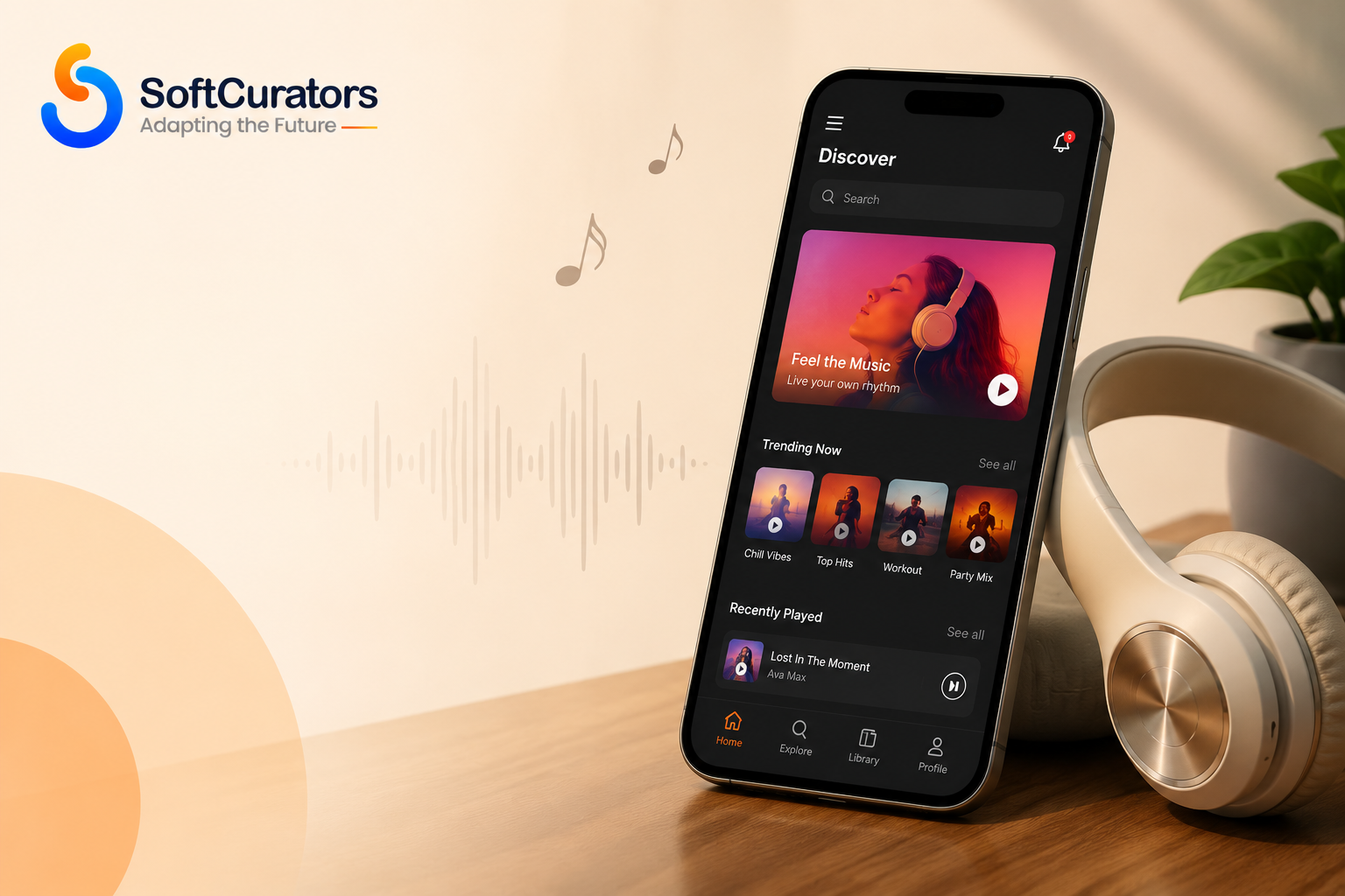 Essential Features of a Music Streaming App | Softcurators