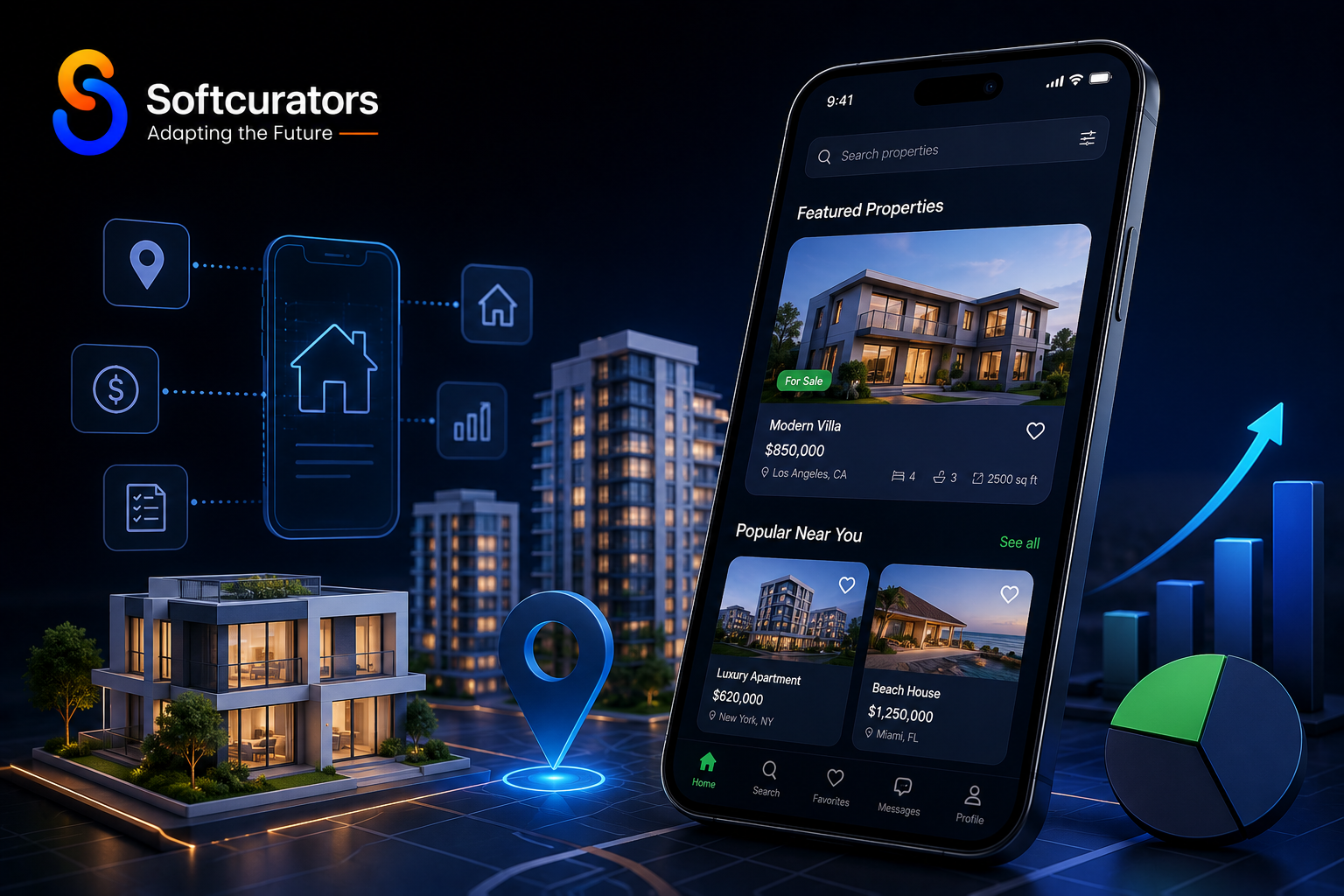 real estate app development cost'