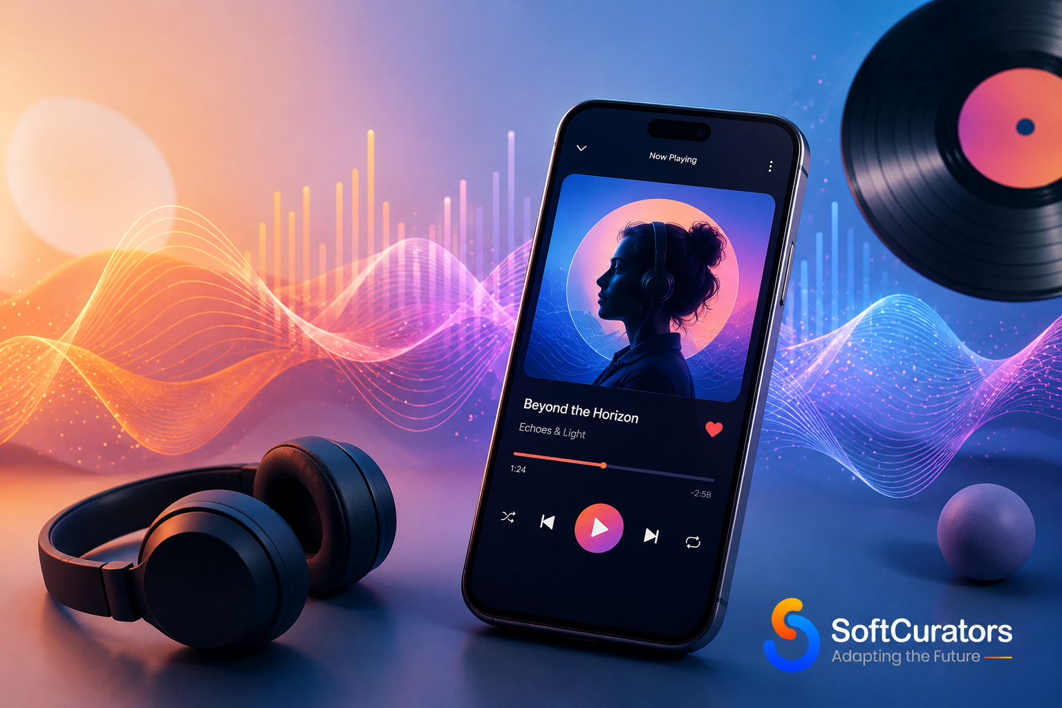 how to build a music streaming app complete guide Softcurators