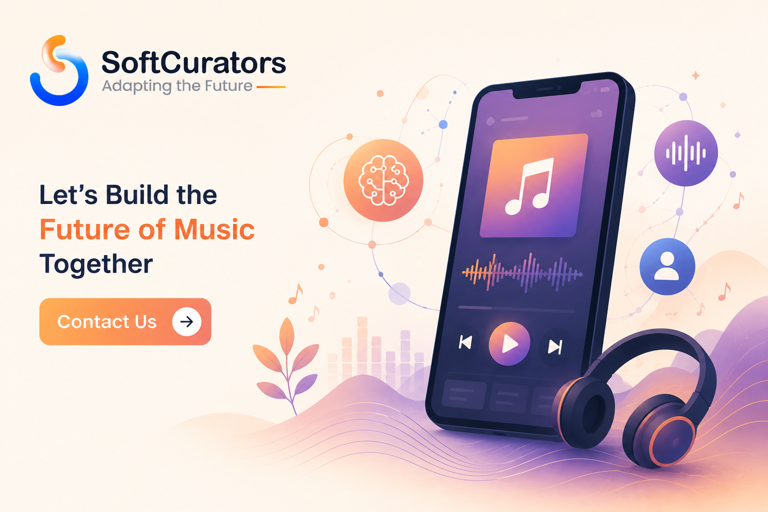 Illustration representing a product strategy conversation about AI features