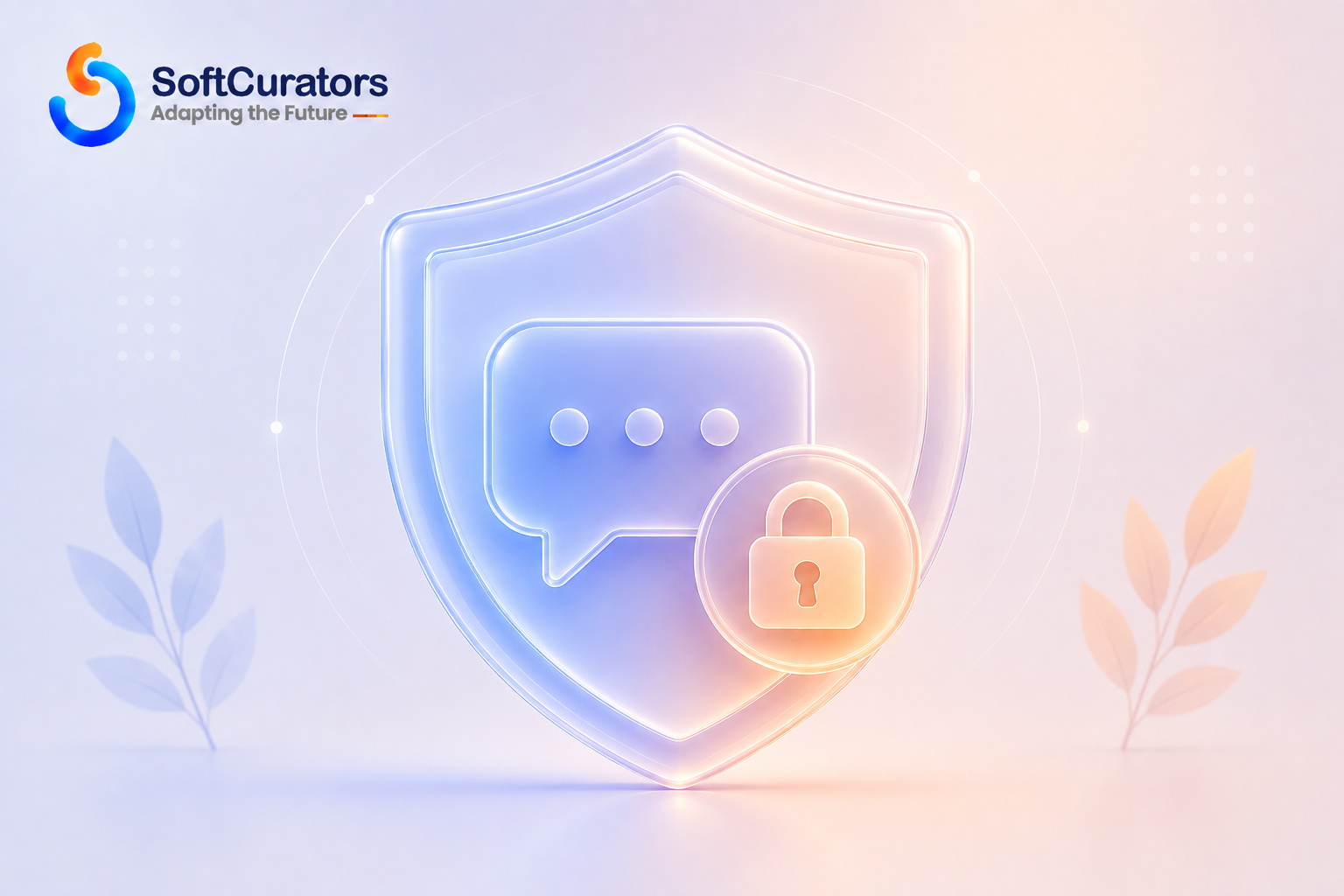 Illustration representing security risks specific to AI-powered app features