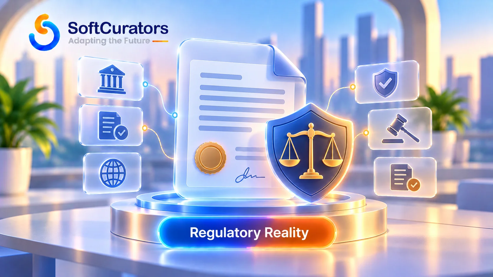 Illustration representing event contract regulation for prediction market platforms