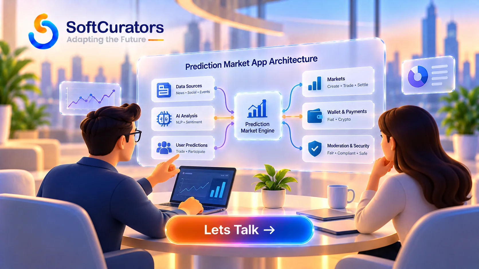 Contact us -schedule a Product Strategy Session for your prediction market app