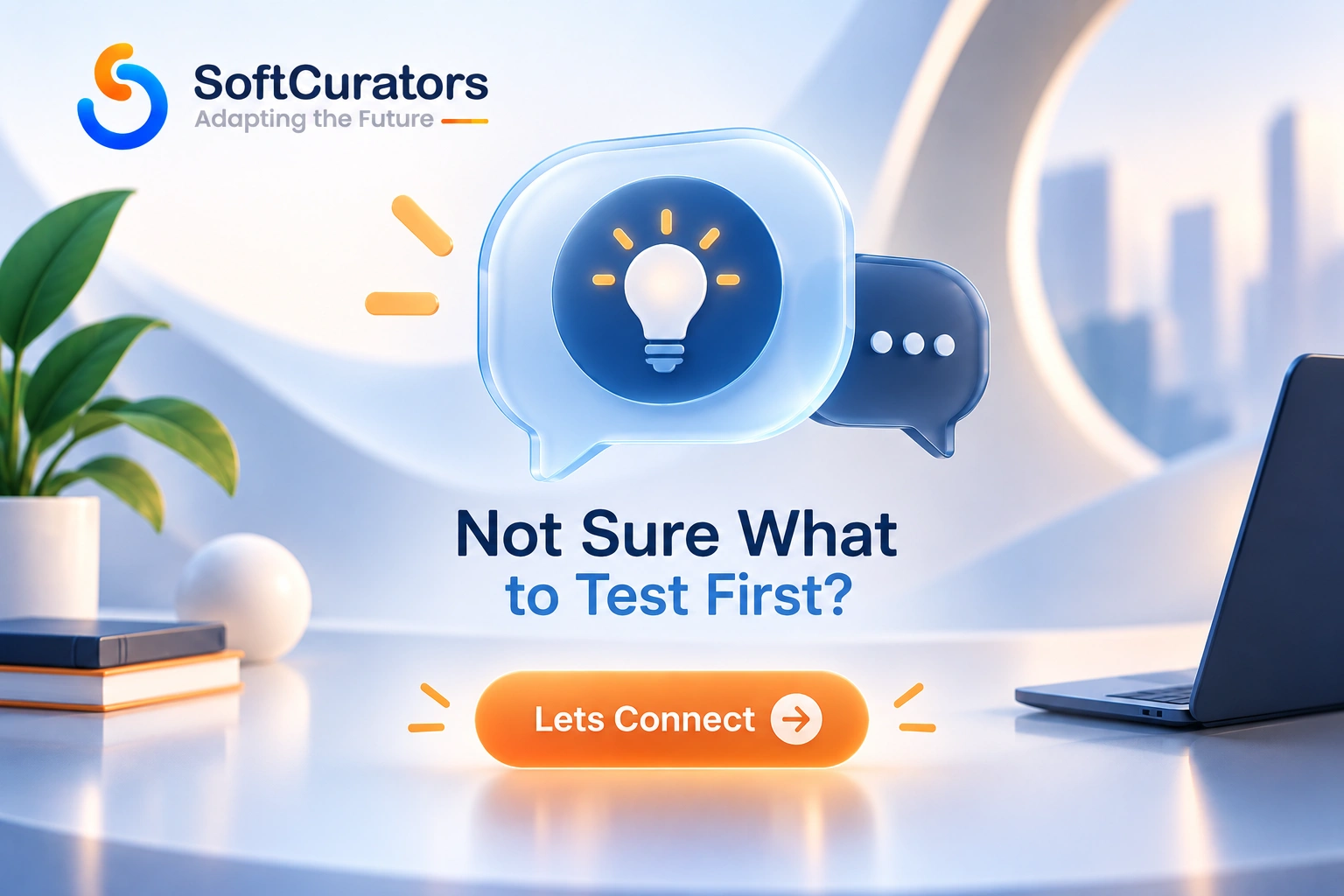 Icon representing a contact prompt for MVP scoping questions